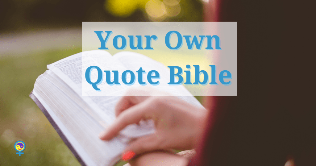 Your Own Quote Bible